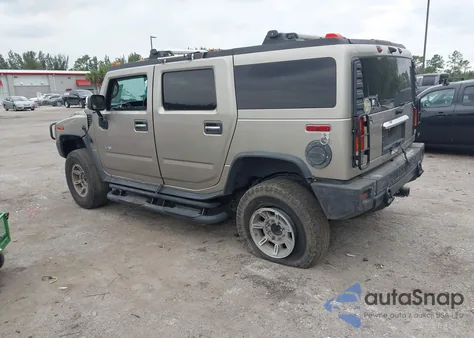 2003 Hummer H2 из США, поврежденный, VIN 5GRGN23U33H145838